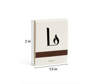 Clean Flame Matches - Lucerna Matchbook