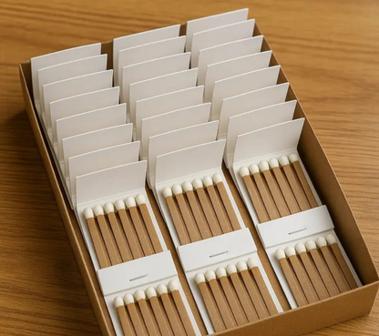 Clean Flame Matches - Lucerna Matchbook