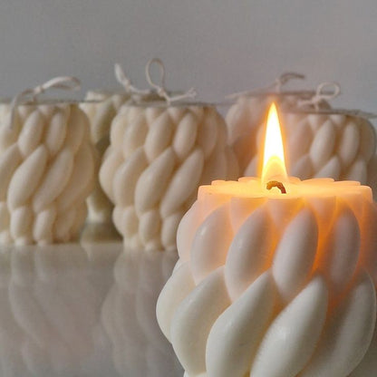 Braided Rope Medium Soy Wax Candle