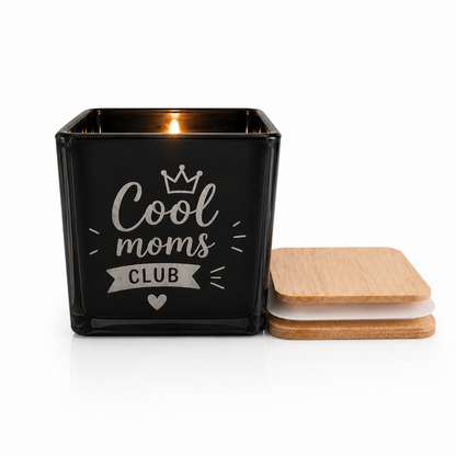 Lucerna Cube Glow Scented Customizable Candle - 9oz