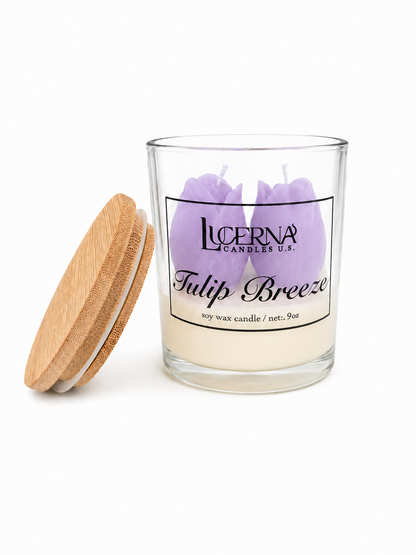 Tulip Breeze – Soy Wax Candle (9 oz)