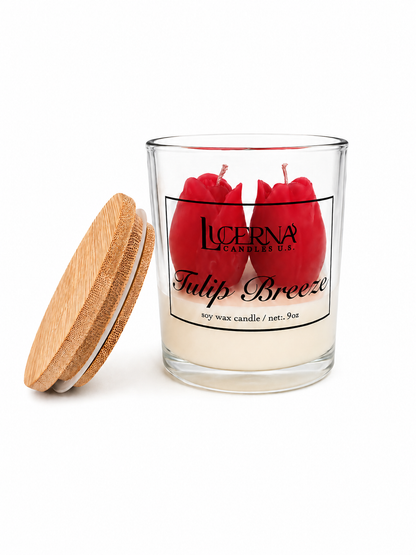 Tulip Breeze – Soy Wax Candle (9 oz)