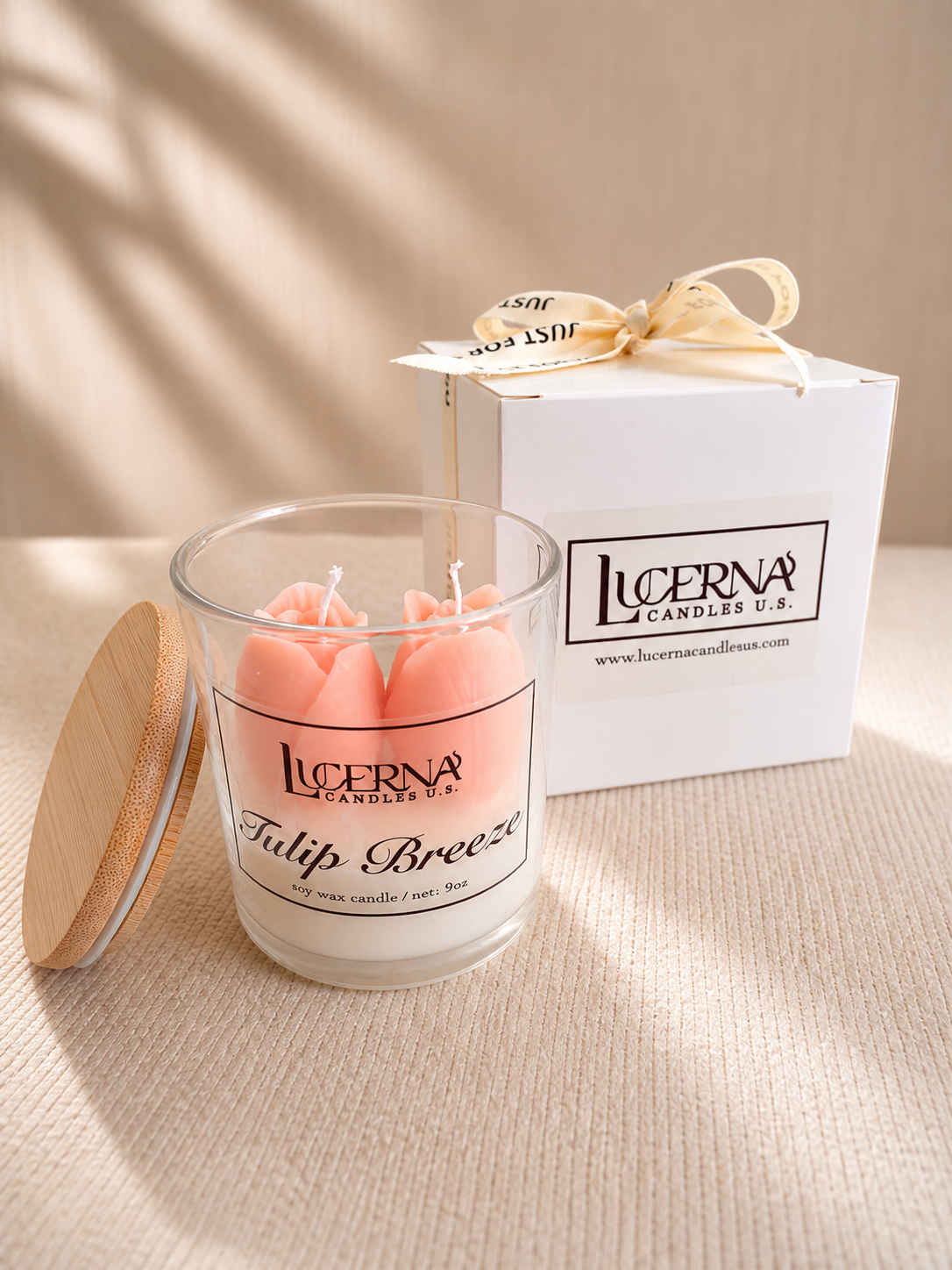 Tulip Breeze – Soy Wax Candle (9 oz)