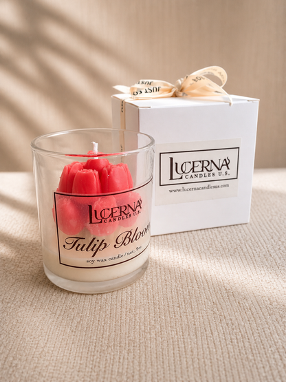 Tulip Bloom – Soy Wax Candle (9 oz)