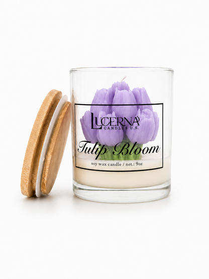 Tulip Bloom – Soy Wax Candle (9 oz)