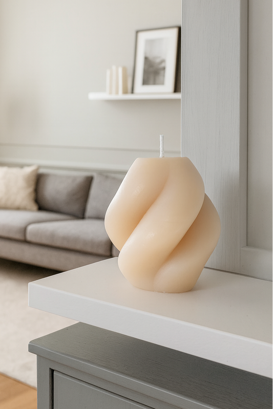 Thick Twisted Medium Soy Wax Candle