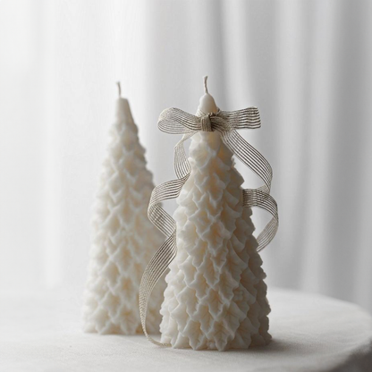 Pine Christmas Tree Soy Wax Candle.