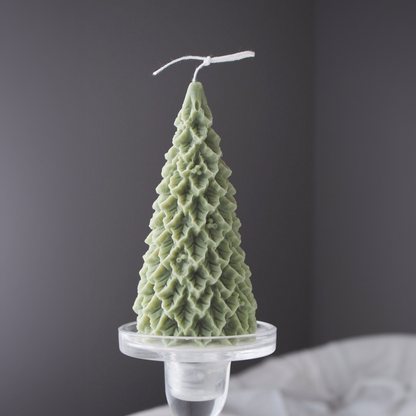 Pine Christmas Tree Soy Wax Candle.