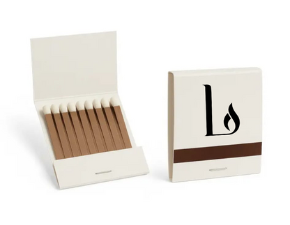 Clean Flame Matches - Lucerna Matchbook