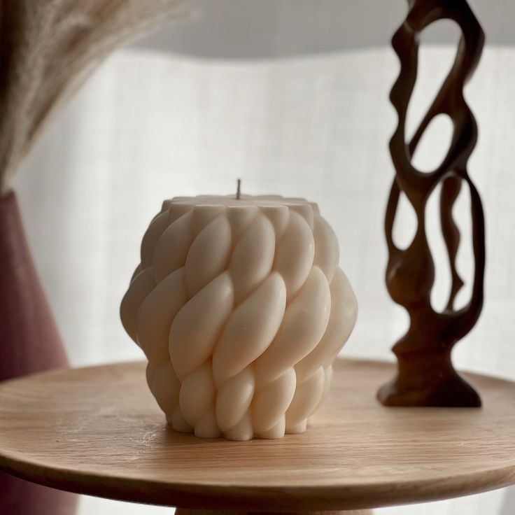 Braided Rope Medium Soy Wax Candle