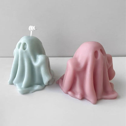 Cute Fluorescent  Ghost Soy Wax Candle