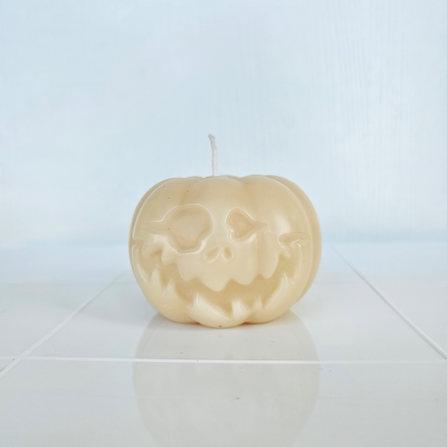 Small Spooky Pumpkin Soy Wax Candle