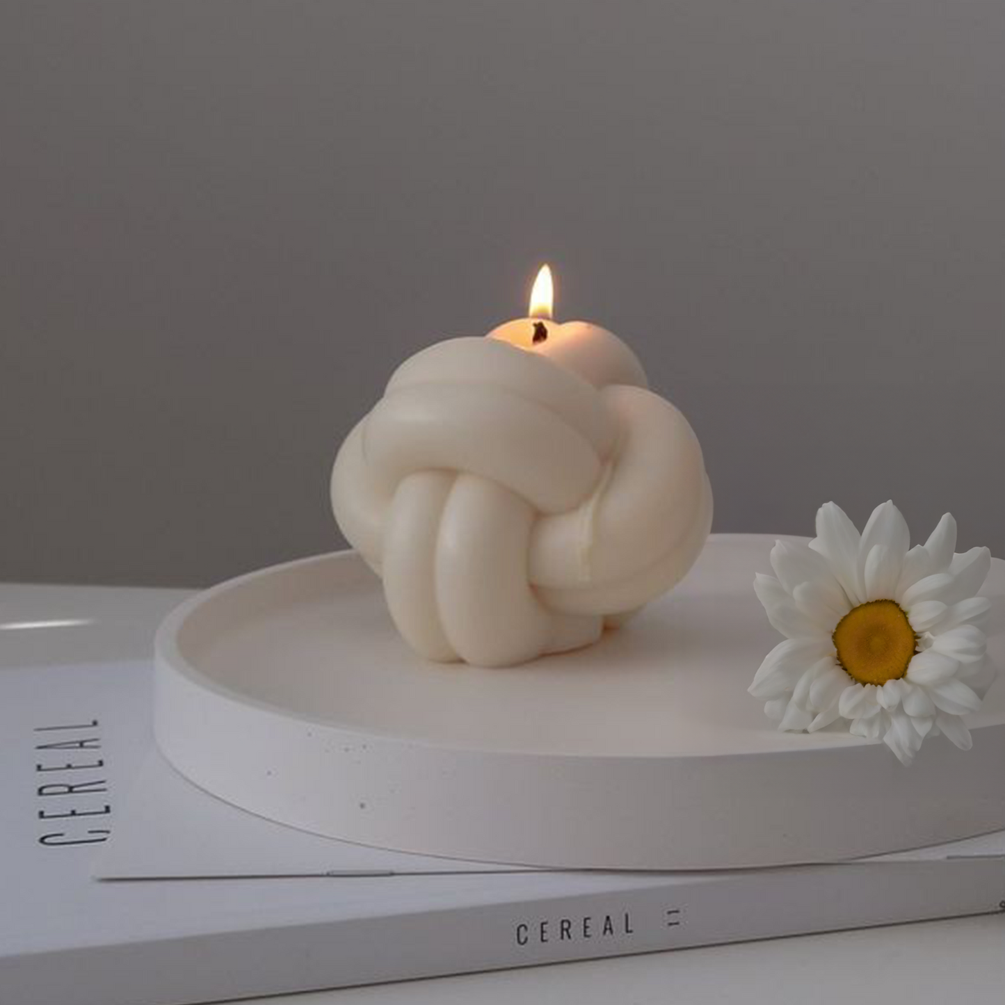 Knotted Rope Large Soy Wax Candle