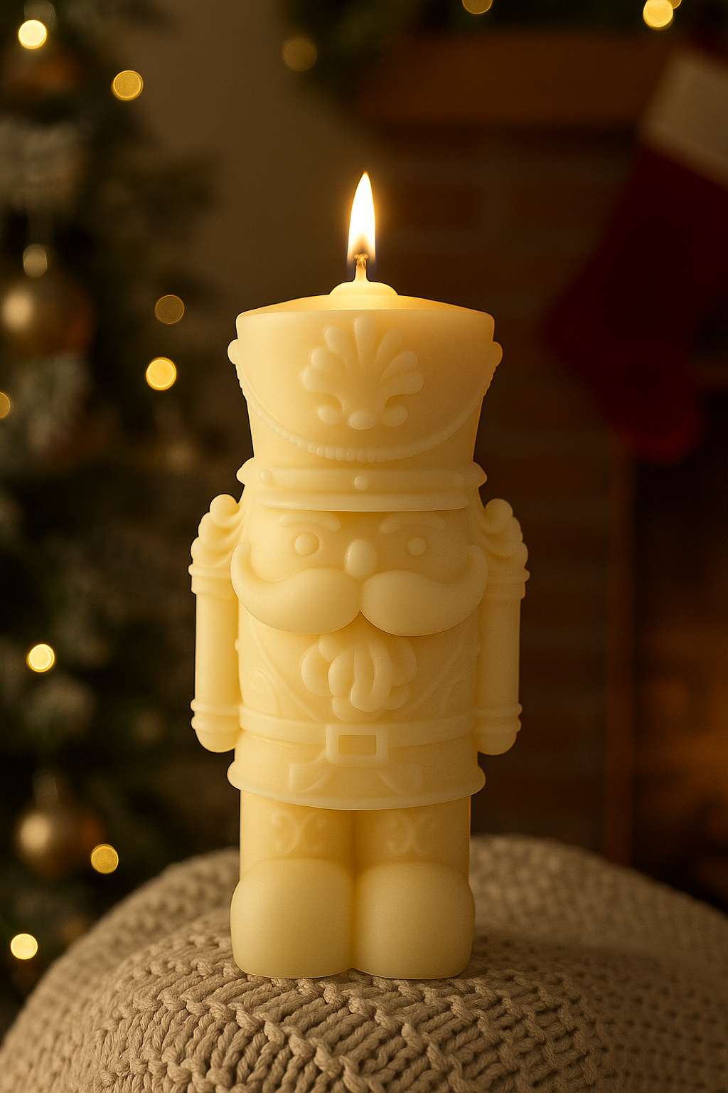 Royal Nutcracker Soy Wax Candle