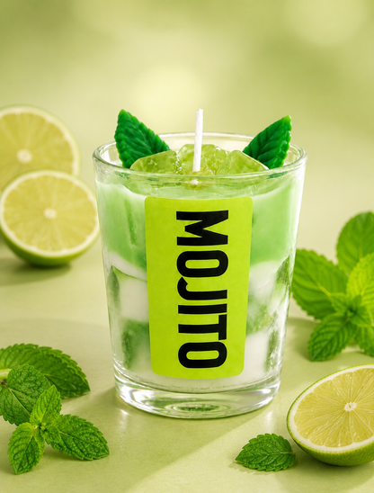Summer Cocktail Collection Bundle – 5 Tropical Candle Shots