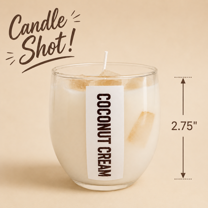 4oz Coconut Cream & Tropical Fruit Soy Wax Scented Candle _ Coco Loco Inspired Soy Candle